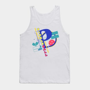 Pickleball Retro 90s Style Graphic Tank Top